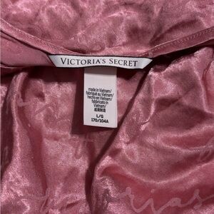 Victoria's Secret Pink Satin Sleepwear